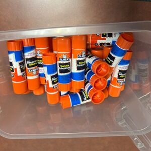 Elmers Washable School Glue Sticks Bulk Lot 20+ Sticks New & used